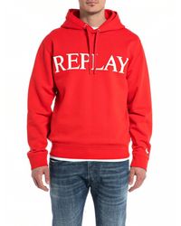 Replay - M6711 Hooded Sweatshirt - Lyst