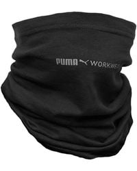 PUMA - Work Wear And Multifunctional Tube Scarf - Lyst