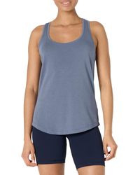 Amazon Essentials - Active Soft Cotton Scoop Neck Racerback Relaxed Fit Lightweight Yoga Tank - Lyst