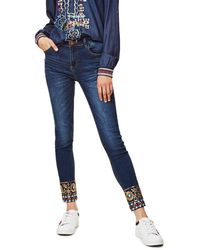 Damen-Jeans von Desigual | Online-Schlussverkauf – Bis zu 68% Rabatt | Lyst  DE