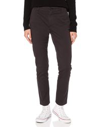 Tommy Hilfiger Donna Essential Slim Chino Pantaloni - Nero
