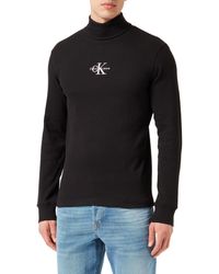 Calvin Klein - Long-sleeve T-shirt Freefit Turtleneck - Lyst