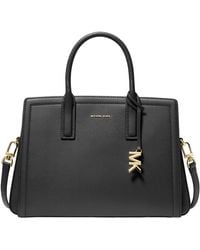 Michael Kors - Md Satchel Handtas Voor - Lyst