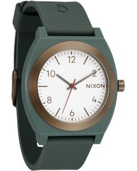 Nixon - Time Teller Opp A1361-100m Water Resistant Analog Fashion Watch - Lyst