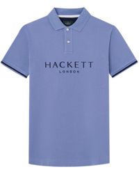 Hackett - Hackett Heritage Classic Short Sleeve Polo S - Lyst