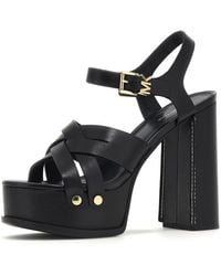 Michael Kors - Nora, Schoenen Met Hak, Zwart, 36.5 Eu - Lyst