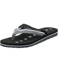 Chanclas de dedo y de pala Tommy Hilfiger de mujer: hasta el 40 % de  descuento | Lyst