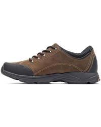 Rockport - Chranson Walking Shoe Dark Brown/black 8 W - Lyst