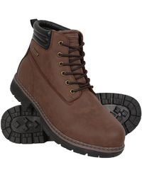 Mountain Warehouse - Gorge Mens Waterproof Hiking Boots - Tpr Rubber, 10c Thermal Tested Footwear, Isotherm - Best For Walking, - Lyst