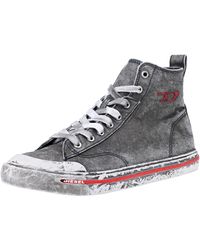 DIESEL - _athos S-athos Mid Sn_shoes_gray_40 Eu - Lyst