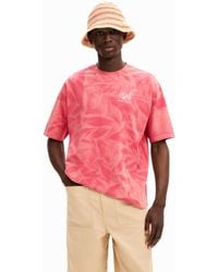 Desigual - Camiseta de ga Corta de Punto para Hombre - Lyst