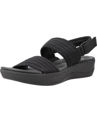 Clarks Arla Primrose Sandal in Black Lyst UK