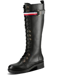 botas altas tommy hilfiger mujer