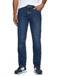 Wrangler - Jeans Texas 821 Authentic Straight Leg The Rock Blue - Lyst