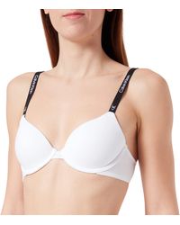 Calvin Klein - Lightly Lined Demi 000qf7219e Plunge Bras - Lyst