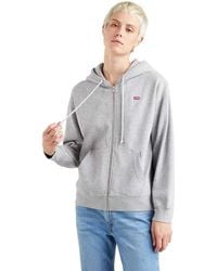 Levi's - Standard Zip Sweatshirt - Lyst