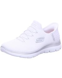 Skechers - Sports Trainers For Women Summits White - Lyst
