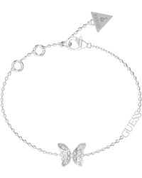 Guess - Braccialetto da Donna della Collezione Crisalide. Il Braccialetto ha Come Simbolo Farfalla ed ha Misura: S. Il Braccialetto ha - Lyst