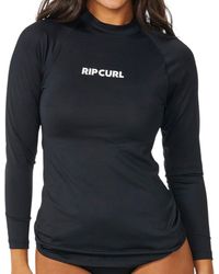 Rip Curl - Classic Surf Long Sleeve Upf 50+ Rashguard Rash Guard Shirt - Lyst
