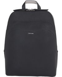 Calvin Klein - Business Backpack_saffiano - Lyst