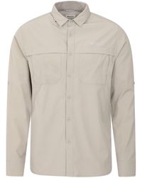 Mountain Warehouse - Treble Mens Travel Shirt - Breathable, Moisture Wicking, Quick Drying T-shirt With Upf 50+ Protection - Best - Lyst