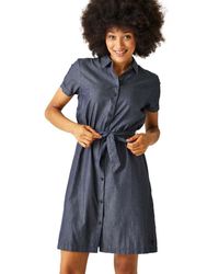 Regatta - S Rema Cotton Shirt Dress - Lyst