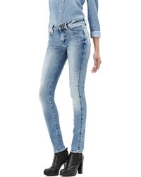 G-Star RAW - Damen 3301 Contour High Waist Skinny Jeans - Lyst