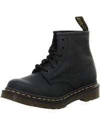Dr. Martens - , Jadon 8-eye Leather Platform Boot For And , Black Polished Smooth, 8 Us /7 Us - Lyst
