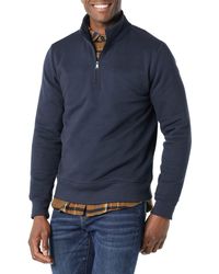 Amazon Essentials - Chandail en Molleton à ches Longues et à Fermeture éclair 1/4 pour - Lyst