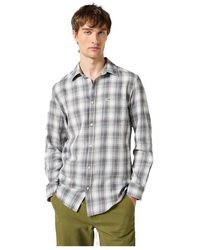 Wrangler - LS 1 Pkt Shirt Maglietta - Lyst