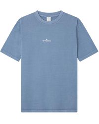 Springfield - Reconsider Short Sleeve T-Shirt with Small Logo ON Chest and Washed Look Camiseta - Lyst