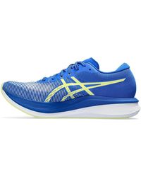 Asics - Magic Speed 3 Uomo Running Shoes Blue Yellow - Lyst