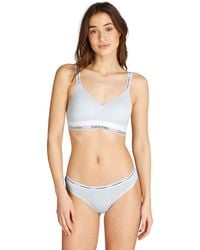 Calvin Klein - Vrouwen Lght Gevoerde Bralette 000qf7059e Bralette - Lyst