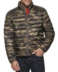 Tommy Hilfiger Ultra Loft Lightweight Packable Puffer Jacket - Gray