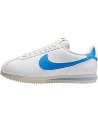 Nike - Donna Scarpe Sportive Casual Bianco 37.5 EU 7 US W Cortez Sneakers - Lyst