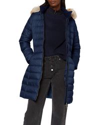 Tommy Hilfiger Tjw Essential Hooded Down Coat Jacket, - Grey