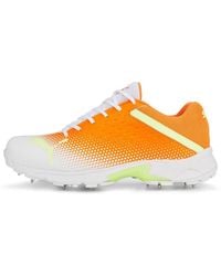 PUMA - S Spike 22.2 Cricket Shoes Spikes White/yellow - Lyst
