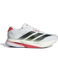 adidas - Adizero Boston 13 Road Running Shoes S White/red 8.5 Uk - Lyst