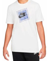 Nike - Short Sleeve T-shirt 3 Mo Franchise 1 Tee Dn5260 100 White - Lyst