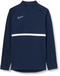 Nike - Dri-FIT Academy CV2627-451 T-shirt pour femme Bleu marine - Lyst