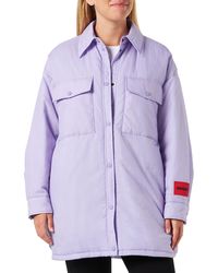 HUGO - Light/Pastel Purple Outerwear Jacket - Lyst