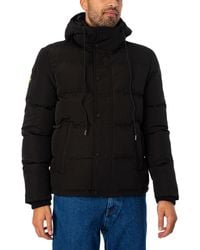 Superdry - Everest Short Hooded Puffer Jacket - Lyst