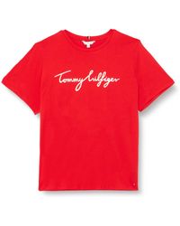 Tommy Hilfiger - T-Shirt Kurzarm Rundhalsausschnitt - Lyst