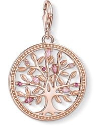 Thomas Sabo - Charm-Anhänger Tree of Love Roségold 925 Sterling Silber 1700-626-9 - Lyst