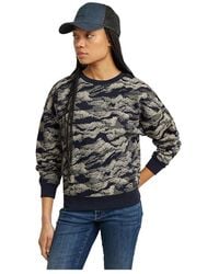 G-Star - G-Star para Mujer Sudadera Lace AOP Loose - Lyst