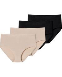Schiesser - Midi Slip - 4er - Lyst