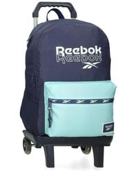 Reebok - Andrew Mochila Escolar con Carro Portátil 15,6 Pulgadas Azul 31x44x15 cms Poliéster 20,46L by Joumma Bags - Lyst