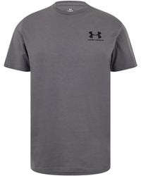 Under Armour - S Ua Left Chest Logo Short Sleeve Transparent L - Lyst