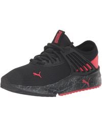 PUMA - Pacer Future Marbleized Sneaker,Black Red,10.5 - Lyst