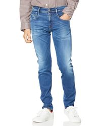 Replay - Anbass Slim Jeans - Lyst
